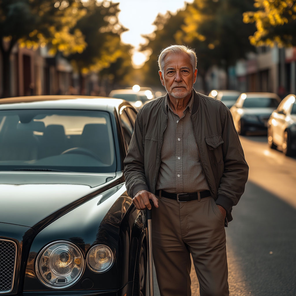 Ортопедическая трость.