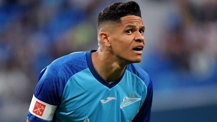     Защитник «Зенита» Дуглас Сантос РИА Новости Александр Гальперин