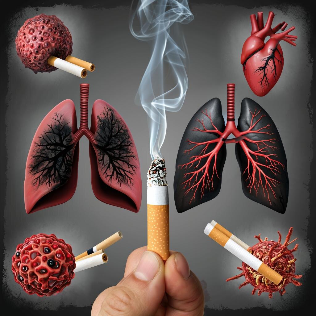 Вред курения