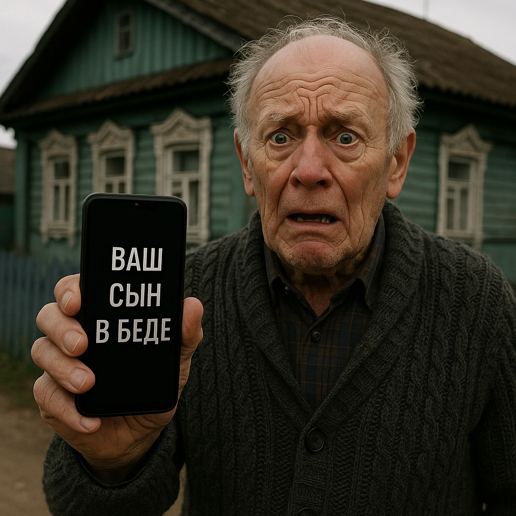 Классический обман - сообщение о беде близких
