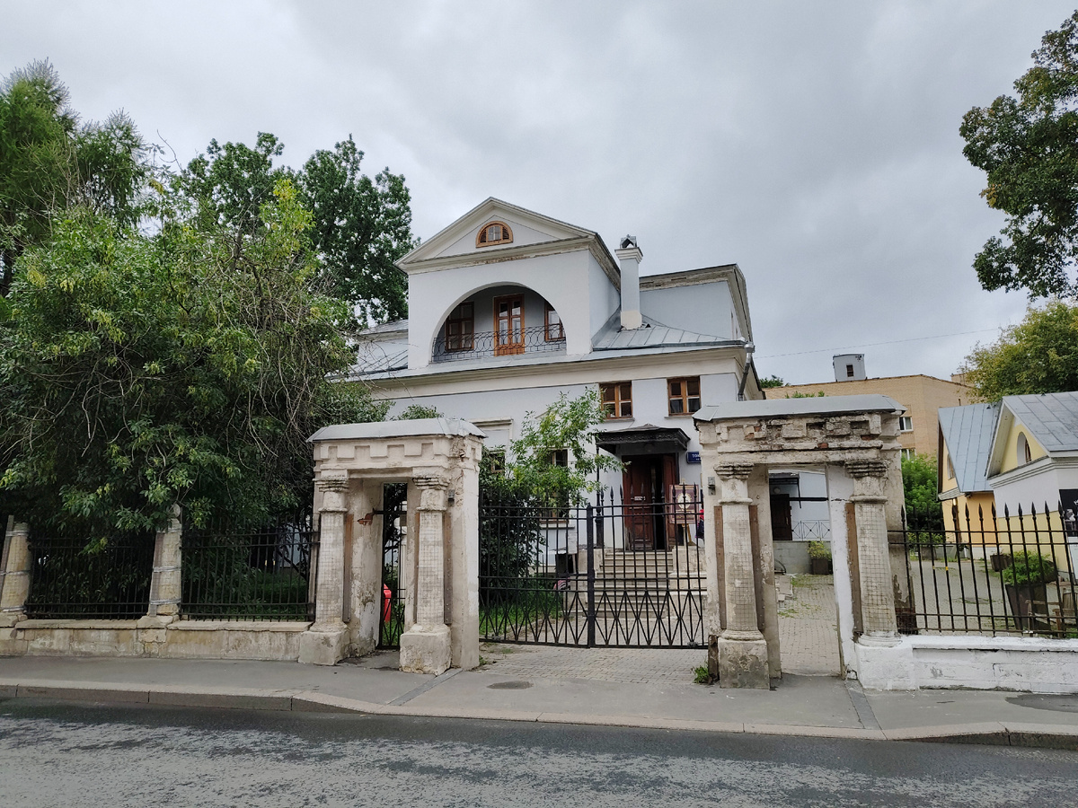 Усадьба Струйских - Главный дом городской усадьбы, Москва