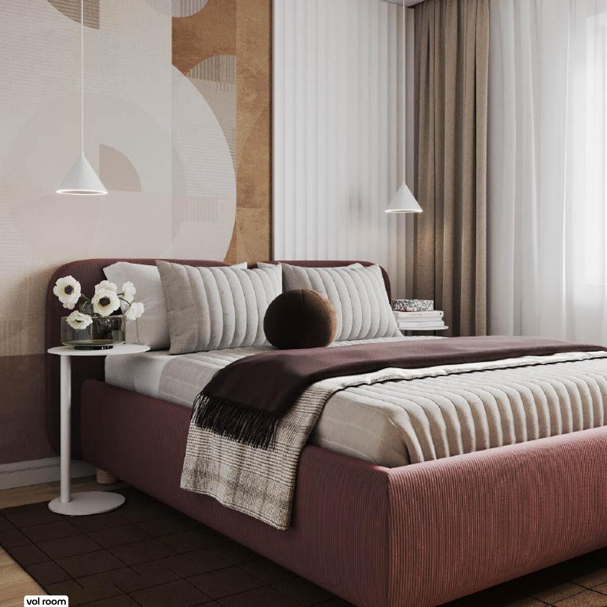 visualization by. vol room