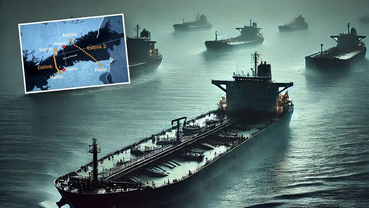 "Теневой флот" - чё везут, куда везут, кто везёт... Ничё не видно. Одно слово "теневой флот".