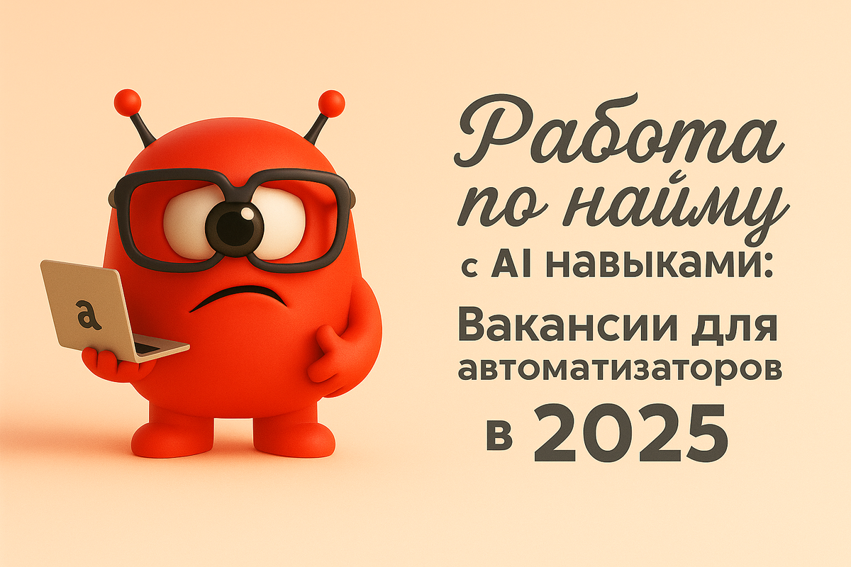    Работа по найму с AI навыками: Вакансии для автоматизаторов в 2025 Никита Титов
