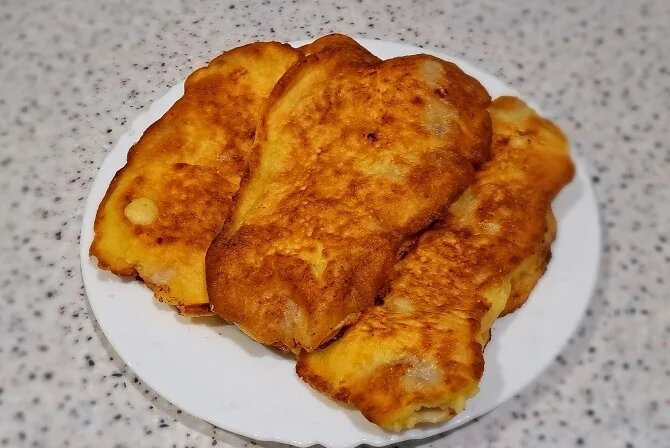 Свиные отбивные в луковом кляре