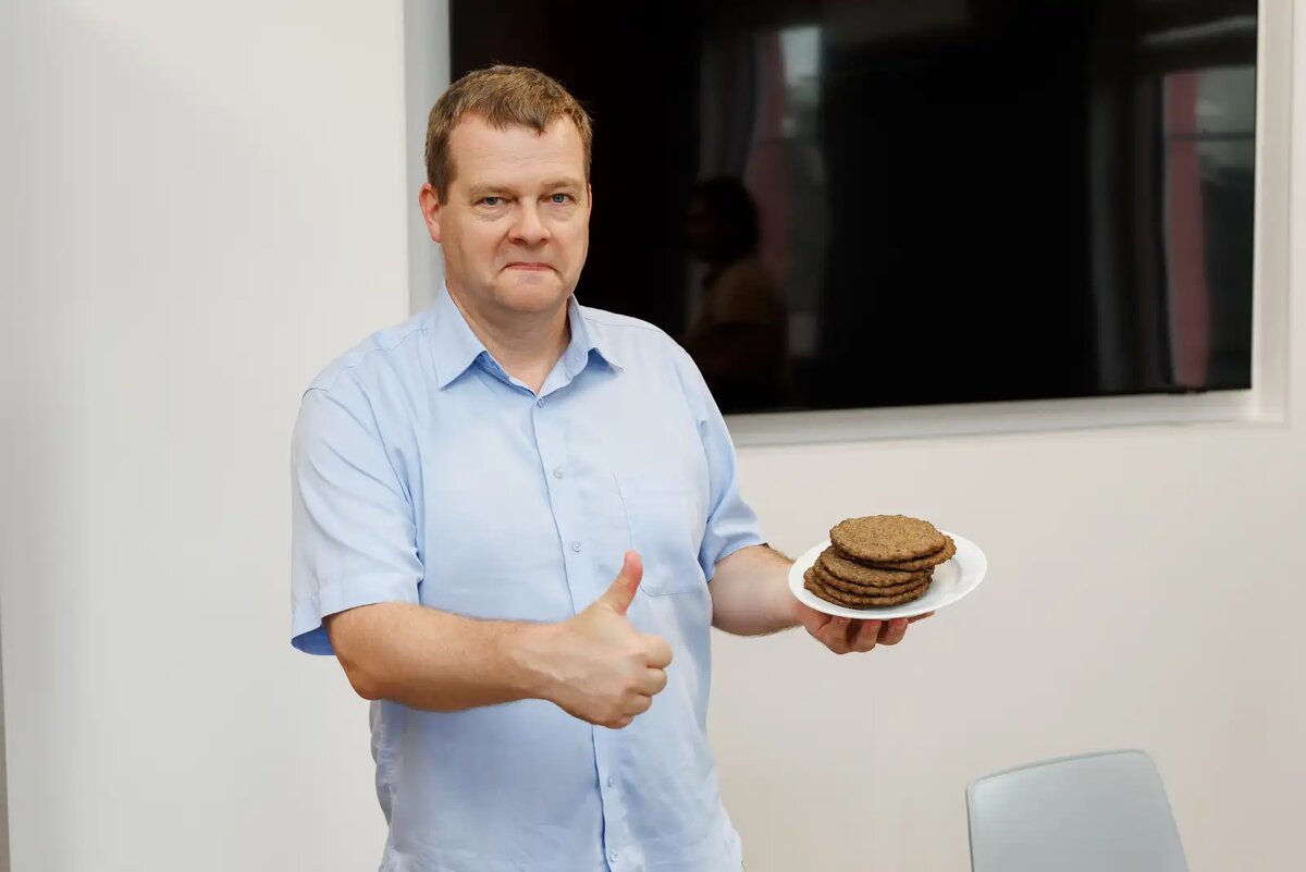 Исполнительный директор завода «Отечественный продукт» Бриан Йохансен© Евгений Моргунов / фотография представлена пресс-службой «Черкизово»