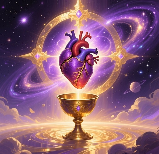 ❤Сегодня Луна учит нас мягкости и открытости, а сердце становится чашей, в которую можно налить любовь и мудрость.