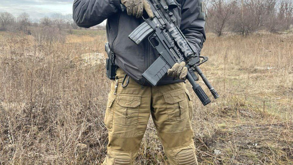 Американское армейское ружьё 12 калибра M26 Modular Accessory Shotgun System (MAAS) на фотографиях из Украины