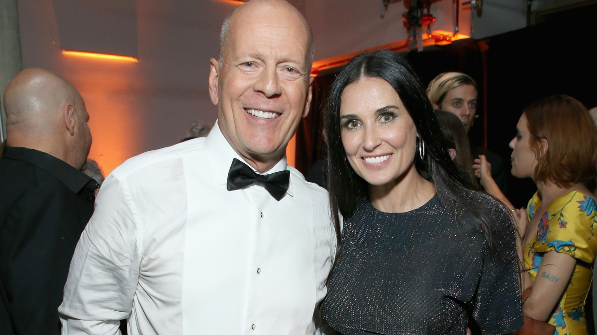    Брюс Уиллис и Деми Мур. Фото: Getty Images