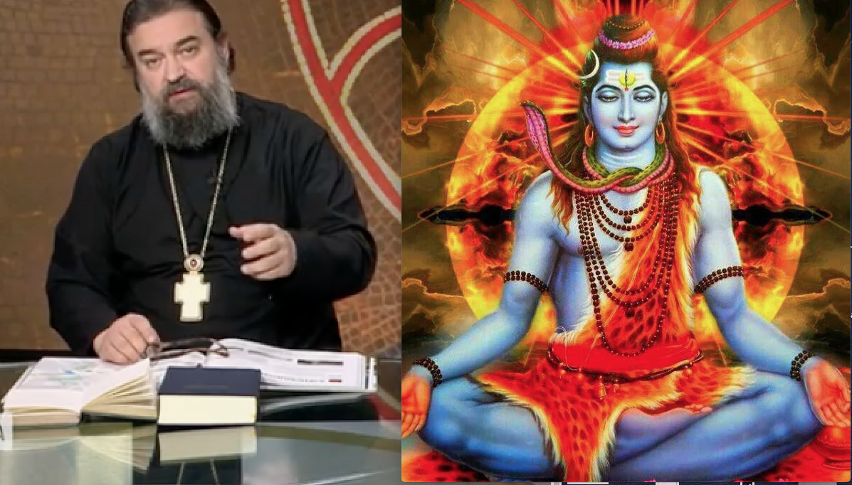 Ткачев и Шива коллаж автора