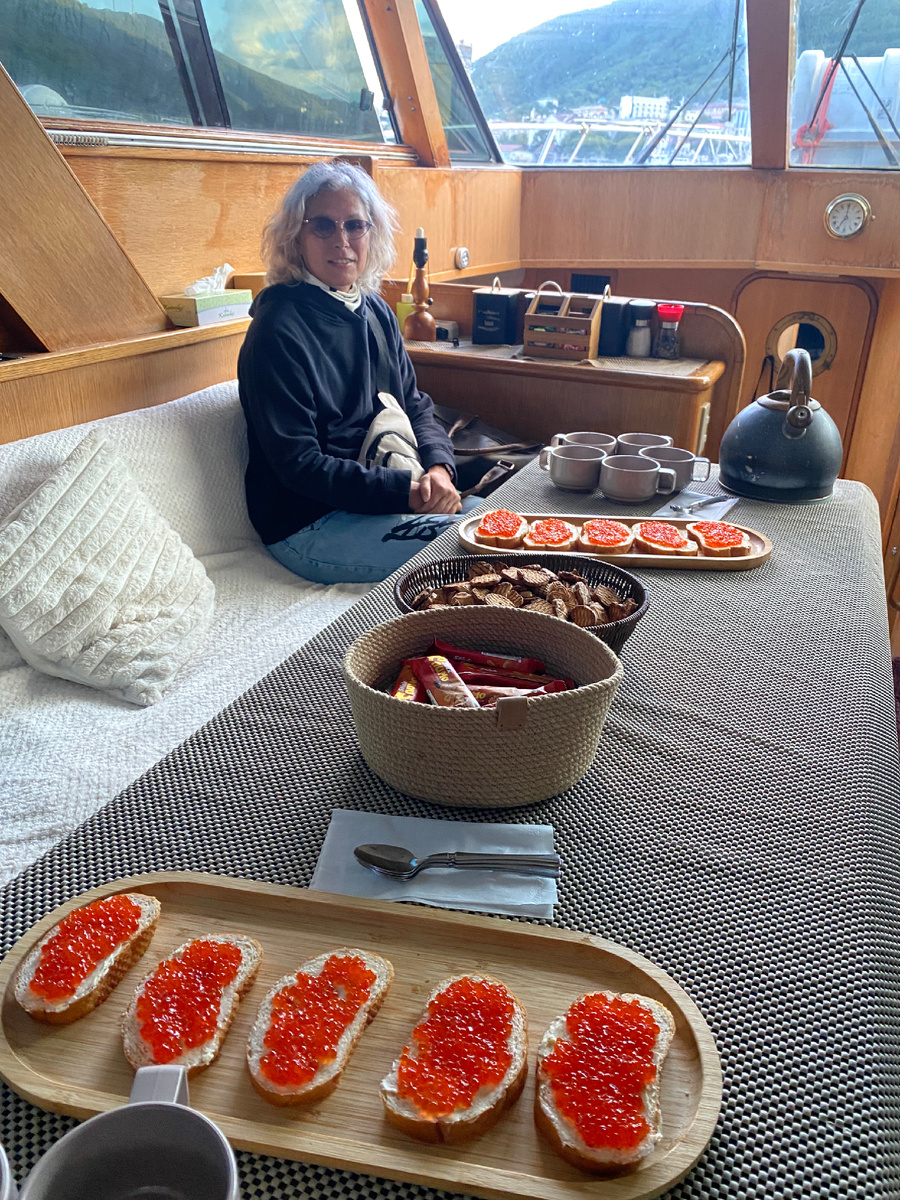 Завтрак на корабле