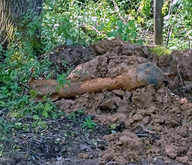 Под Ржевом найден реактивный снаряд