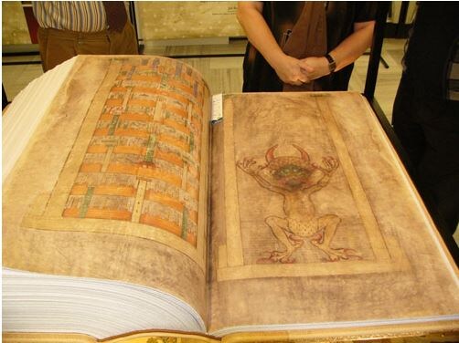 Кодекс Гигас , Codex Gigas, (или «Библия Дьявола»)
