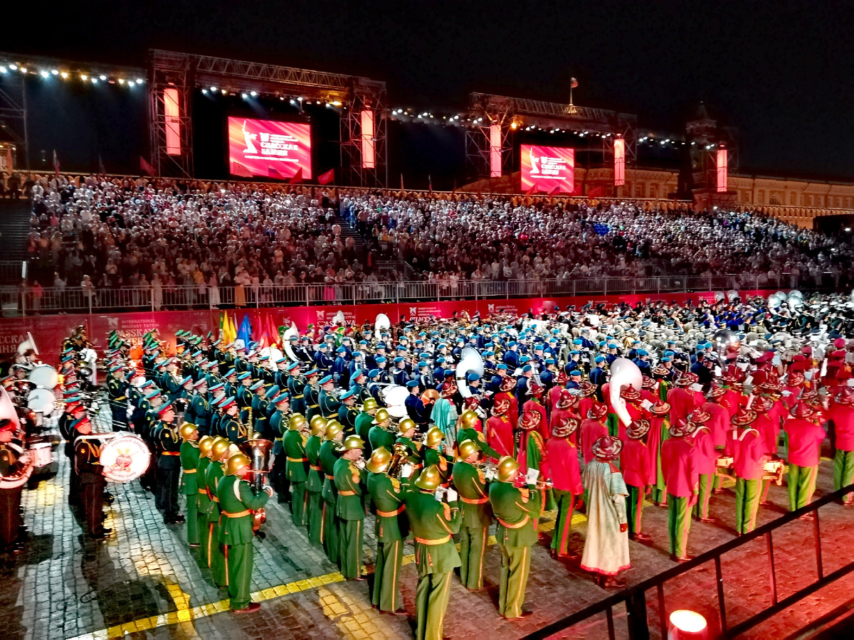 Фестиваль "Спасская башня" на Красной площади (все фото автора) 