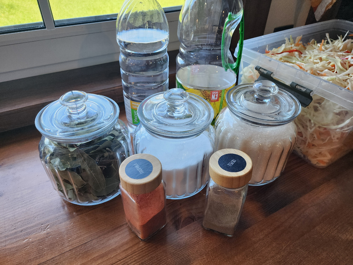 Составляюшие маринада