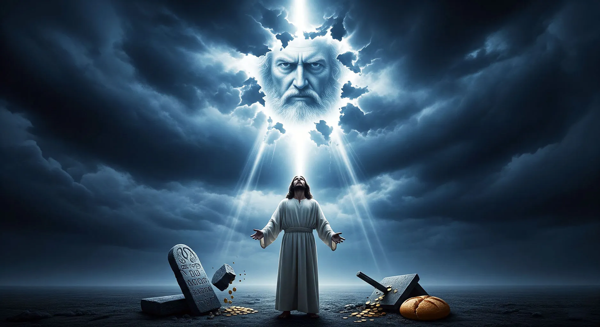 Иисус не всегда подчинялся тихо — иногда он сопротивлялся своему Богу-Отцу.