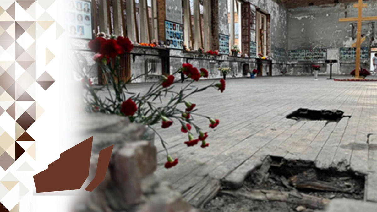 Спортзал школы №1 в Беслане, где террористы держали в заложниках мирных взрослых и детей (Фото из открытых интернет-источников).