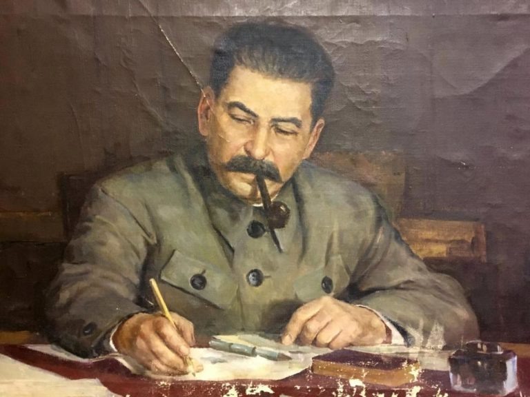    Портрет Сталина. Худ.фонд СССР 1955 г Роман Котлов
