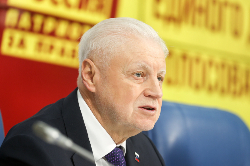    Сергей Миронов. Фото: Bulkin Sergey/Globallookpress