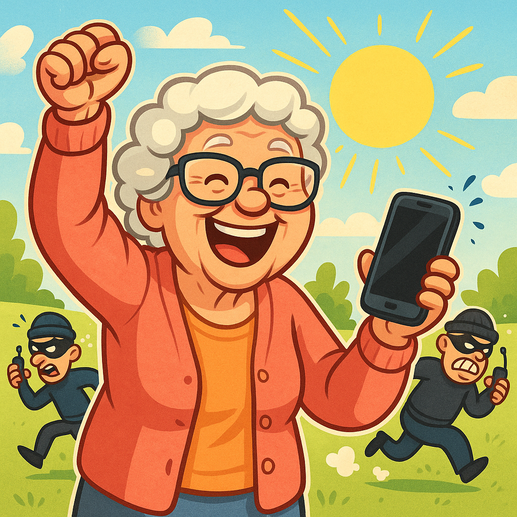 Бабушка, которая переиграла мошенников