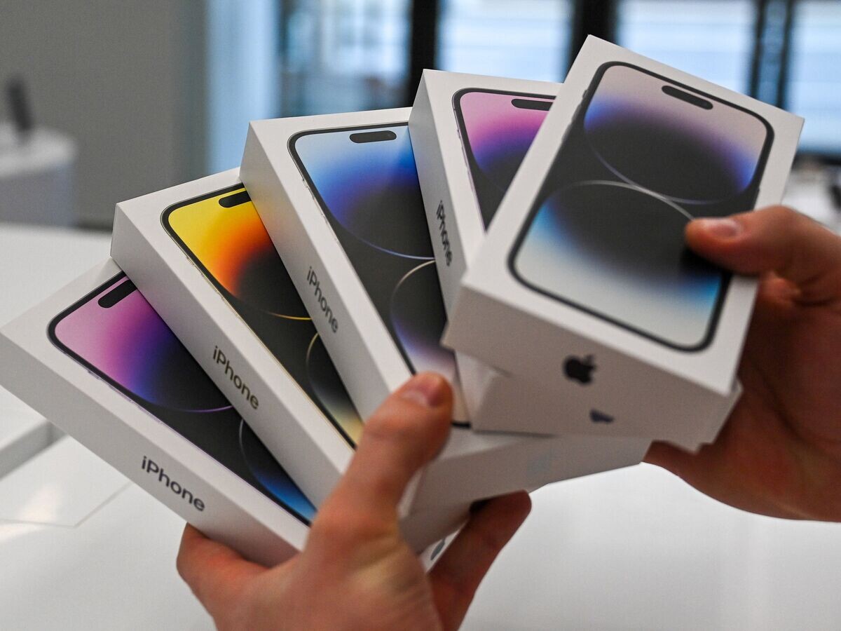   Старт продаж iPhone 14 в России© РИА Новости . Евгений Одиноков