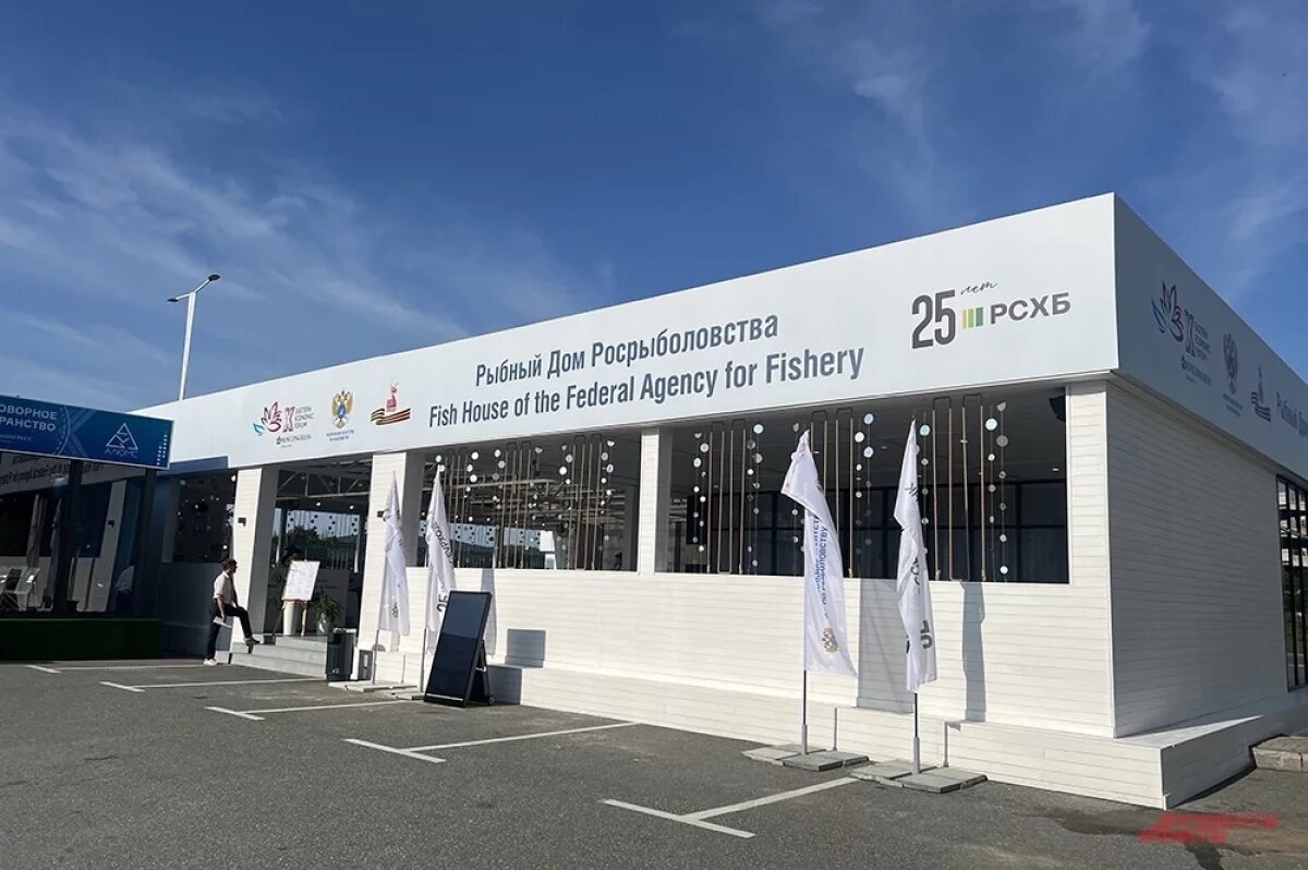    Рыбный Дом Росрыболовства на ВЭФ-2025.
