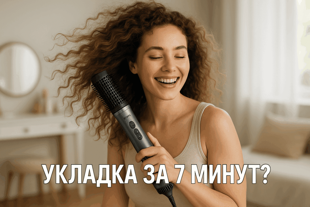    "Теперь я трачу на укладку 7 минут": история Анны и мультистайлера TELZEN