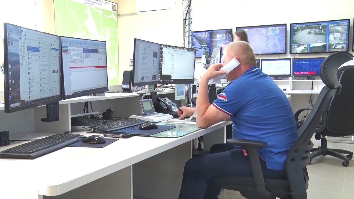    В Советском протестировали работу экстренных служб в случае ЧС в зимний период