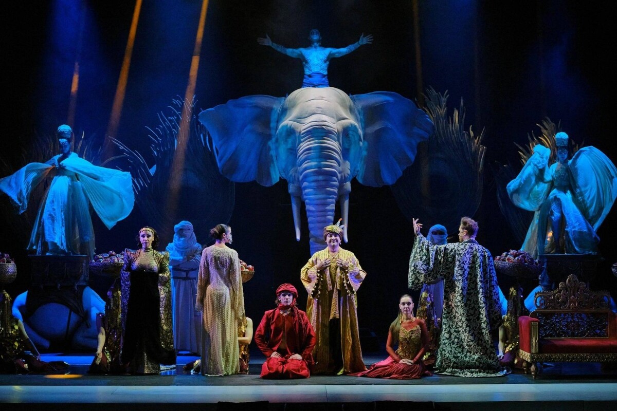 Спектакль "Алладин сын портного". Красноярский ТЮЗ. Фото из свободных источников