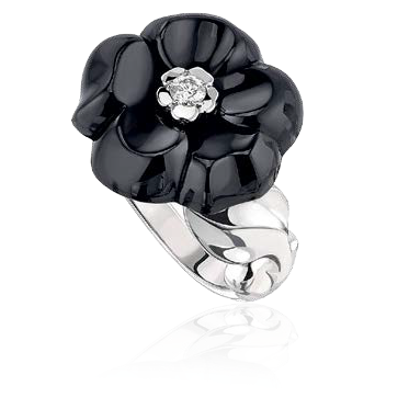 Белое золото, бриллианты, керамика