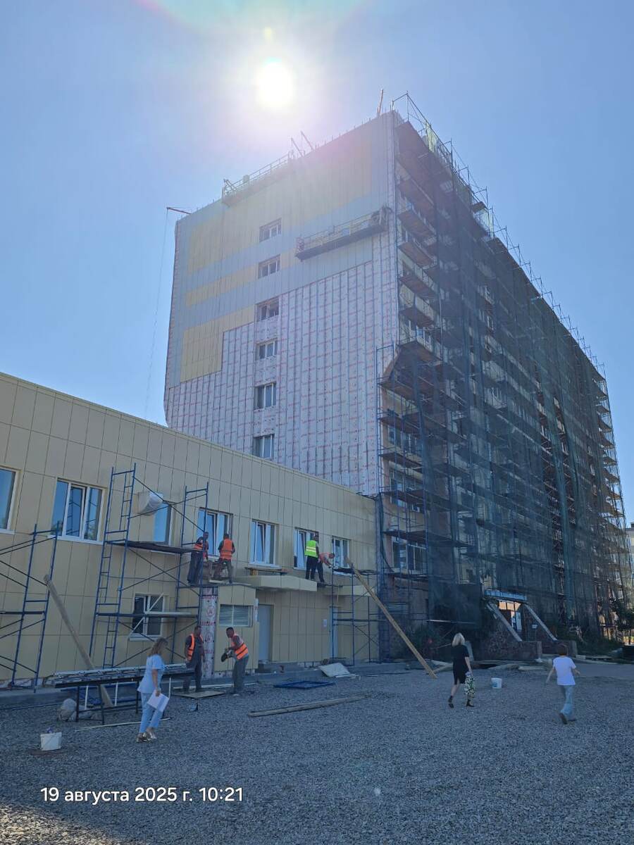 Монтаж оцинкованных металлокассет 