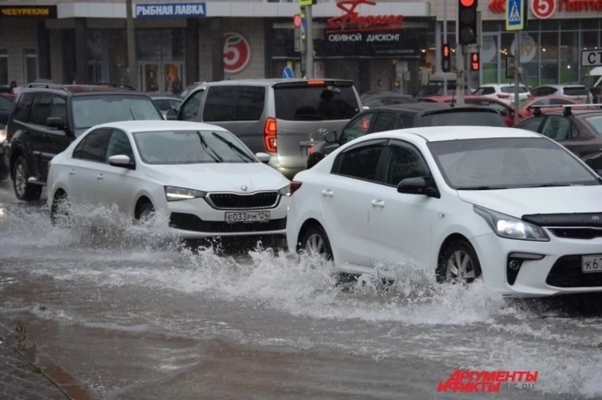    Климатолог Верховец рассказал, почему ливнями топит улицы Красноярска