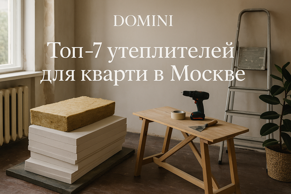    Как выбрать утеплитель для квартиры в Москве: советы и ошибки