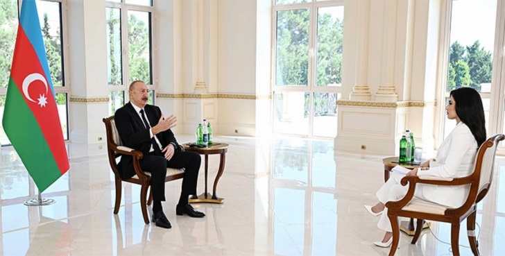    "У Азербайджана есть мощь, и все это знают". Фото с сайта president.az