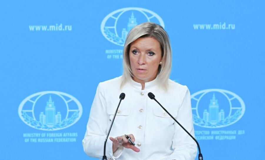    Официальный представитель Министерства иностранных дел России Мария Захарова / Источник: © Сергей Гунеев/РИА Новости