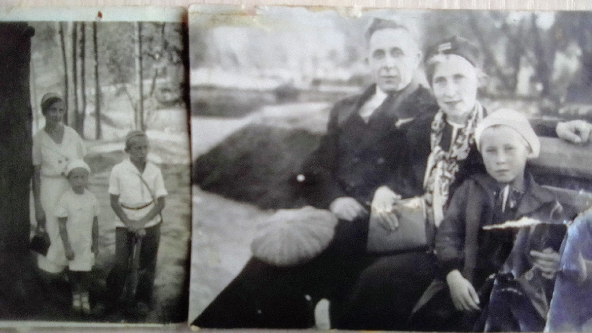 Весна и лето1940 год. Маме 7 лет.