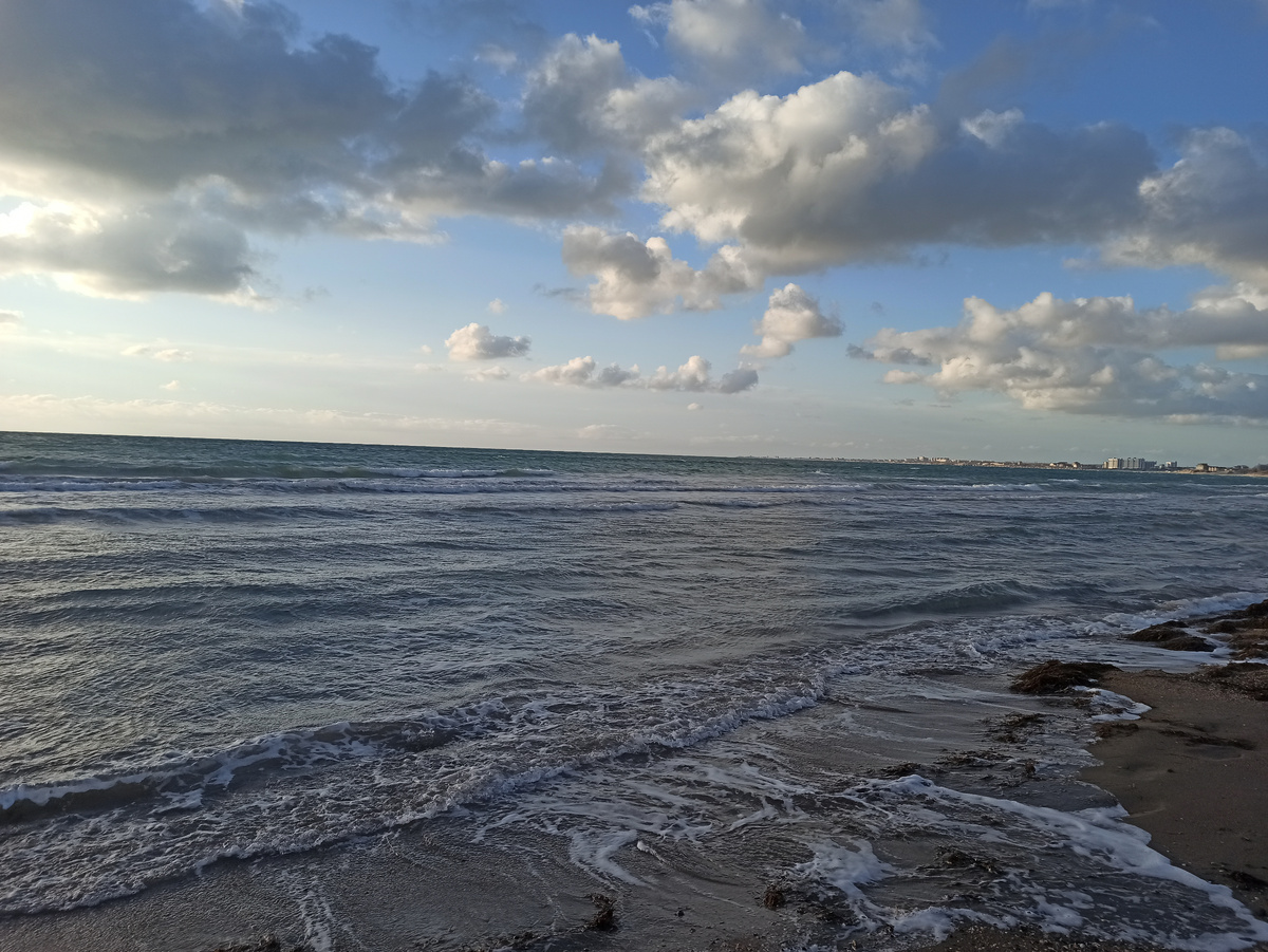 Зимнее море в Анапе