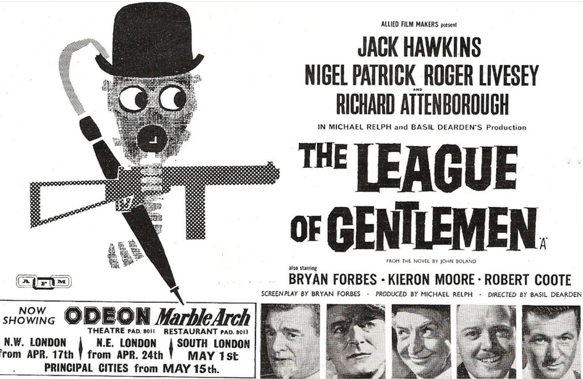 Постер фильма «Лига джентльменов» (1960)