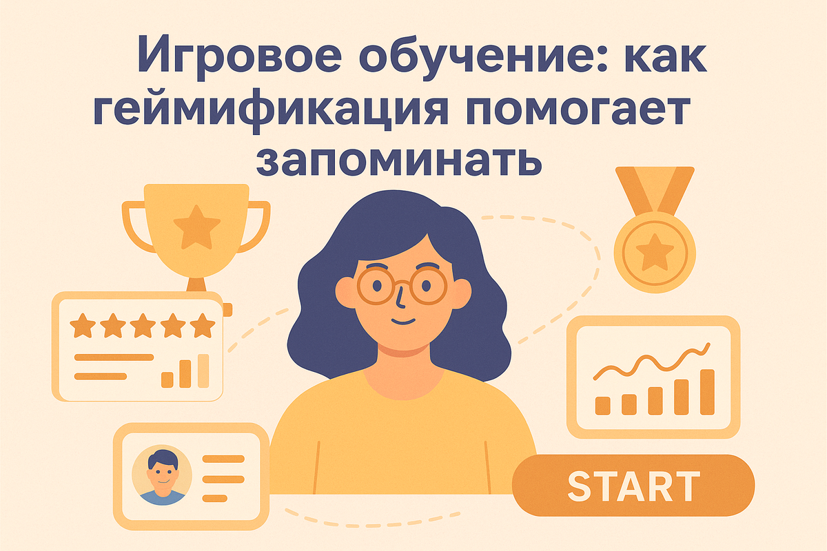 Геймификация в обучении сотрудников — это не модный тренд, а реальный инструмент, который помогает быстрее усваивать знания и повышает вовлечённость. В статье разберём, как игровые механики работают на практике, какие результаты показывают компании в России и как внедрить геймификацию в систему обучения без лишних затрат.