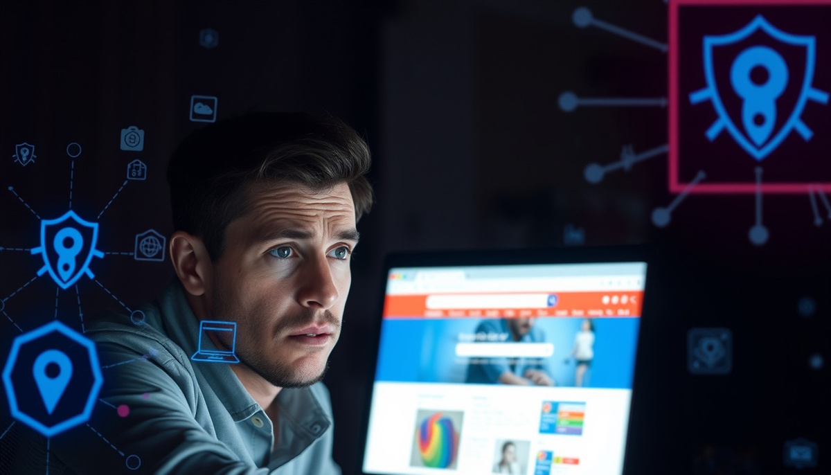    Иллюстрация, показывающая риски хранения паролей в браузере.