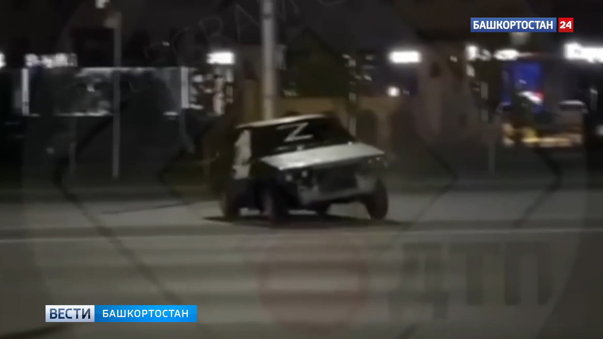    Водителя, устроившего дрифт на камеру, задержали в Уфе полицейские