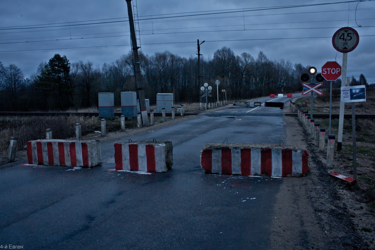 Конаково, Селиховский ЖД переезд, 2020 год.