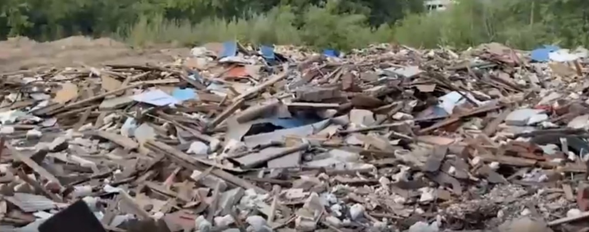 Репортаж на МЭШ: крупная свалка на Родниках