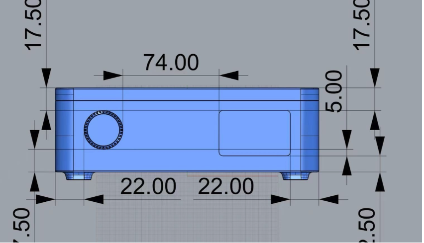 Чертеж вытяжки по ТЗ клиента