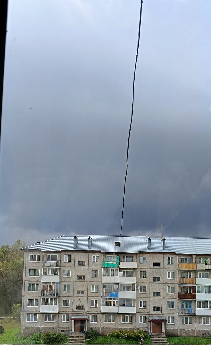 Надвигается ливень