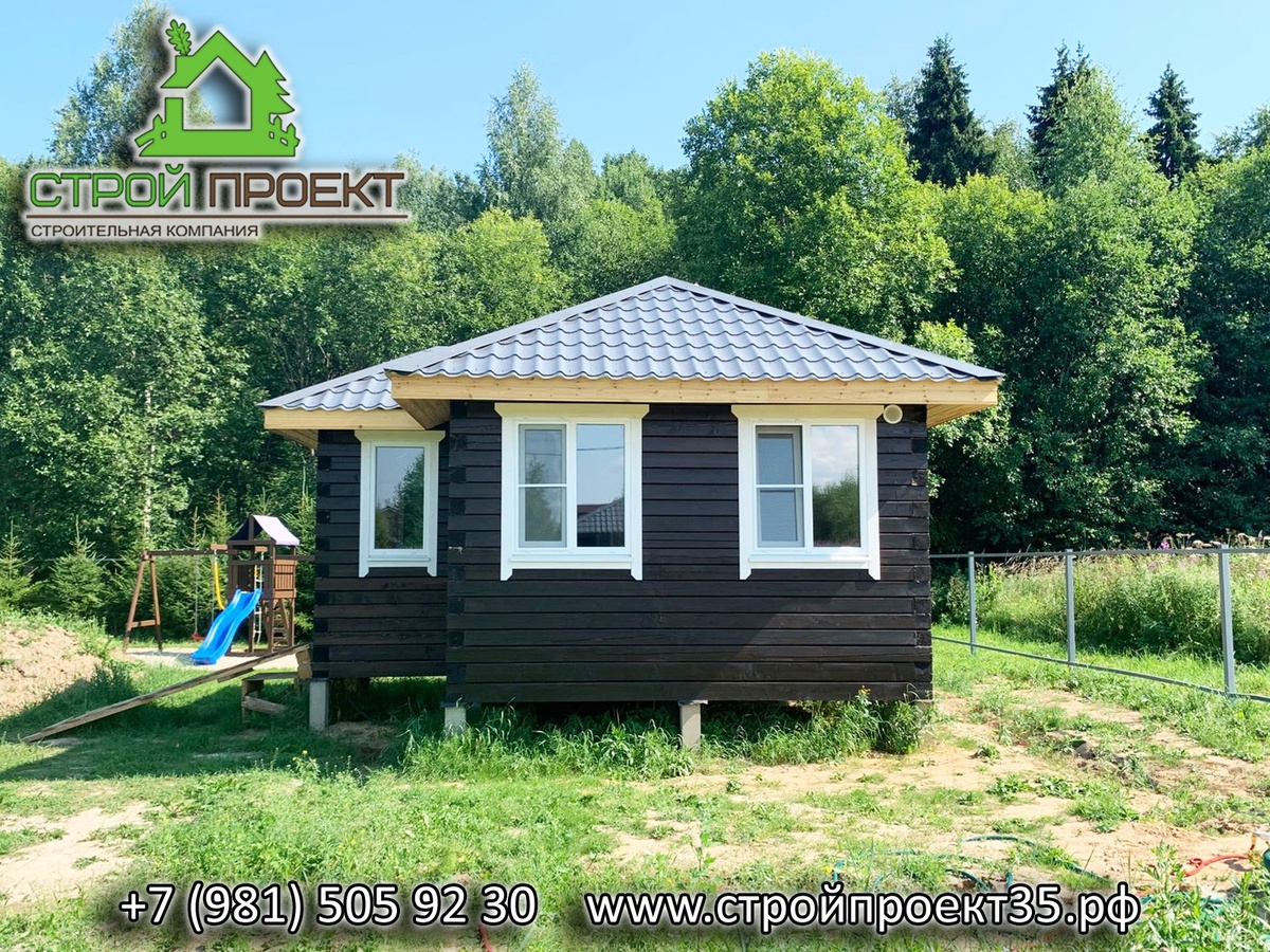 Баня из профилированного бруса