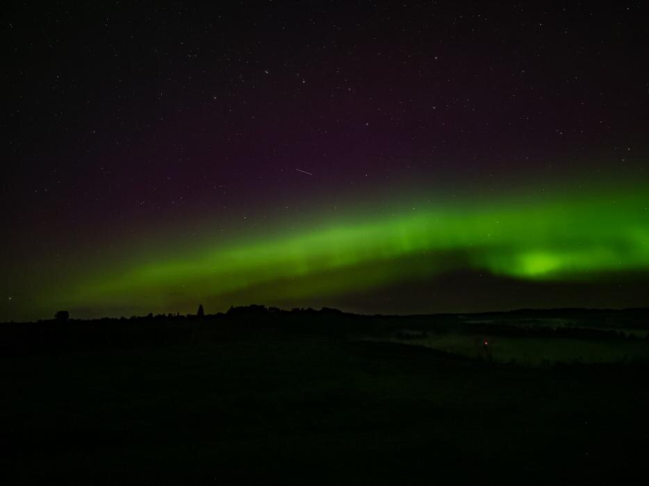 Жители Псковской области наблюдали северное сияние в ночь с 2 на 3 сентября
Фото: Пётр Митрофанов