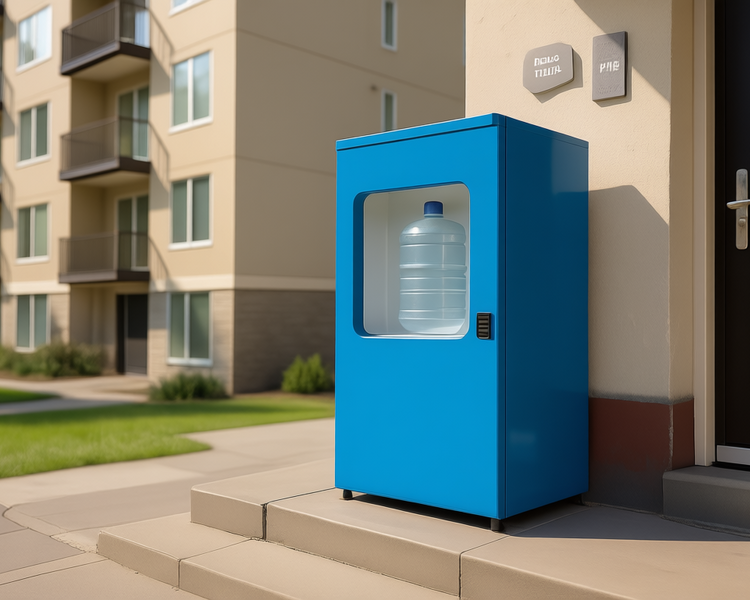     Суд обязал убрать водный автомат с крыльца дома в Курске