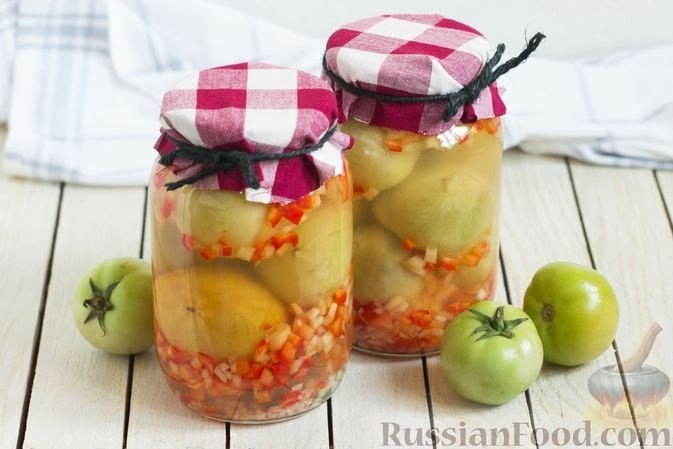 Осторожно, вызывает зависимость: острые зелёные помидоры с чесноком по суперрецепту