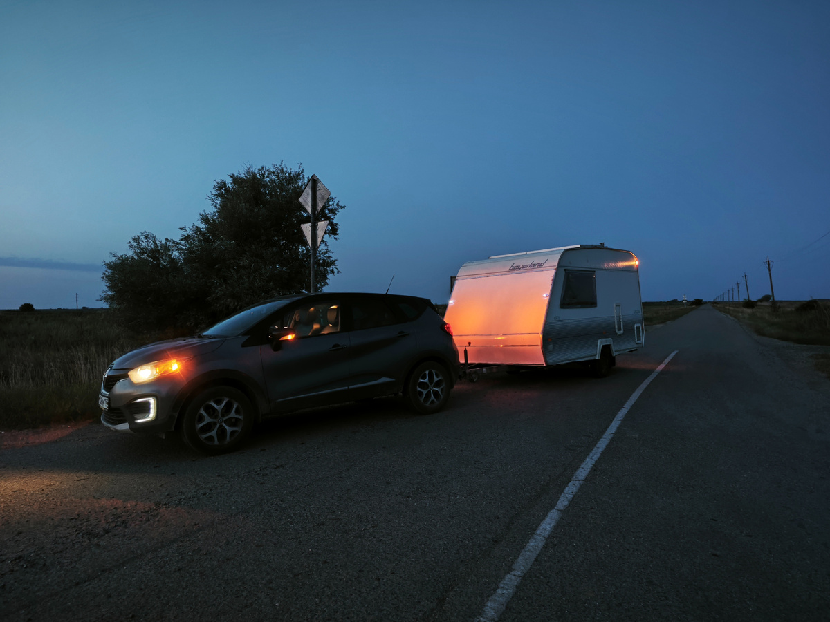 Первый пробный выезд